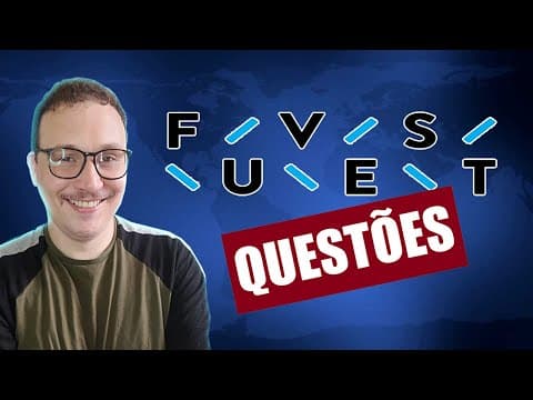 Thumbnail da aula: RESPONDENDO QUESTÕES DE HISTÓRIA DO VESTIBULAR FUVEST 2020