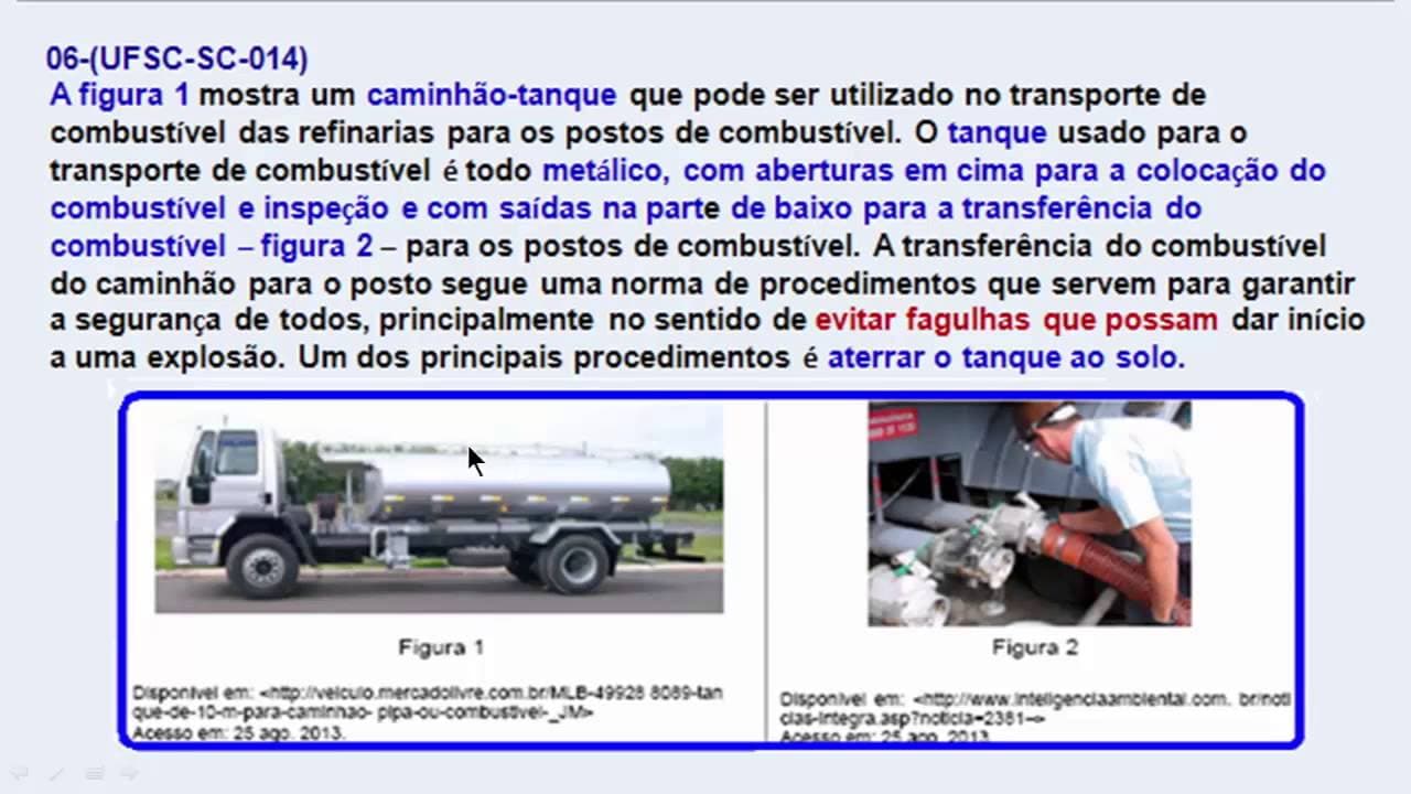 Thumbnail: Exercícios resolvidos da UFSC 2015 - Parte 2