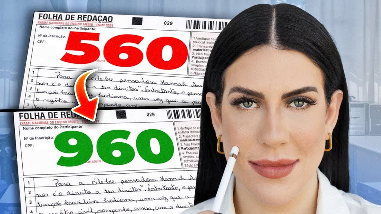 Thumbnail: 13 PASSOS PARA A SUA MELHOR REDAÇÃO l Enem 2023