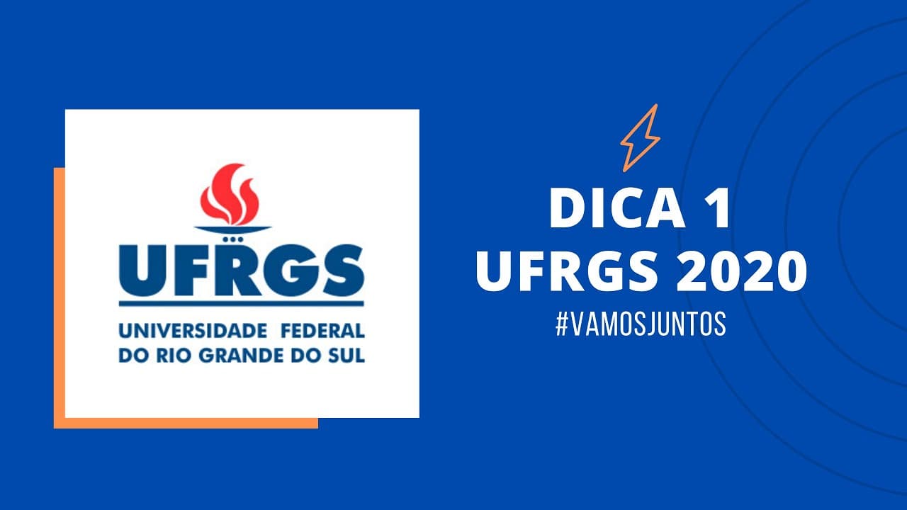 Thumbnail: Dica 1 - Física UFRGS 2020