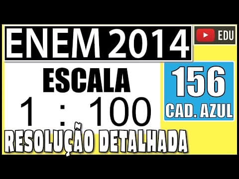 Thumbnail da aula: [ENEM 2014] 156 📘 ESCALA O condomínio de um edifício permite que cada proprietário de apartamento