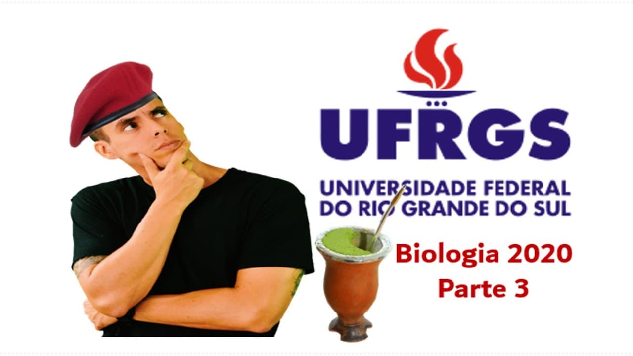 Thumbnail: Correção UFRGS 2020 - parte 3 - professor Gustavo Schmidt