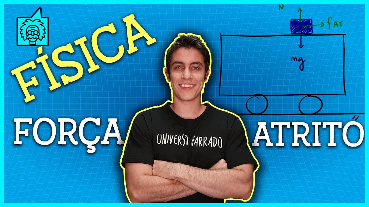 Thumbnail: Qual é a MAIOR aceleração p/ NÃO escorregar?! (Física | Força de Atrito)