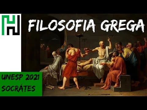 Thumbnail da aula: UNESP 2021 Filosofia - Sócrates