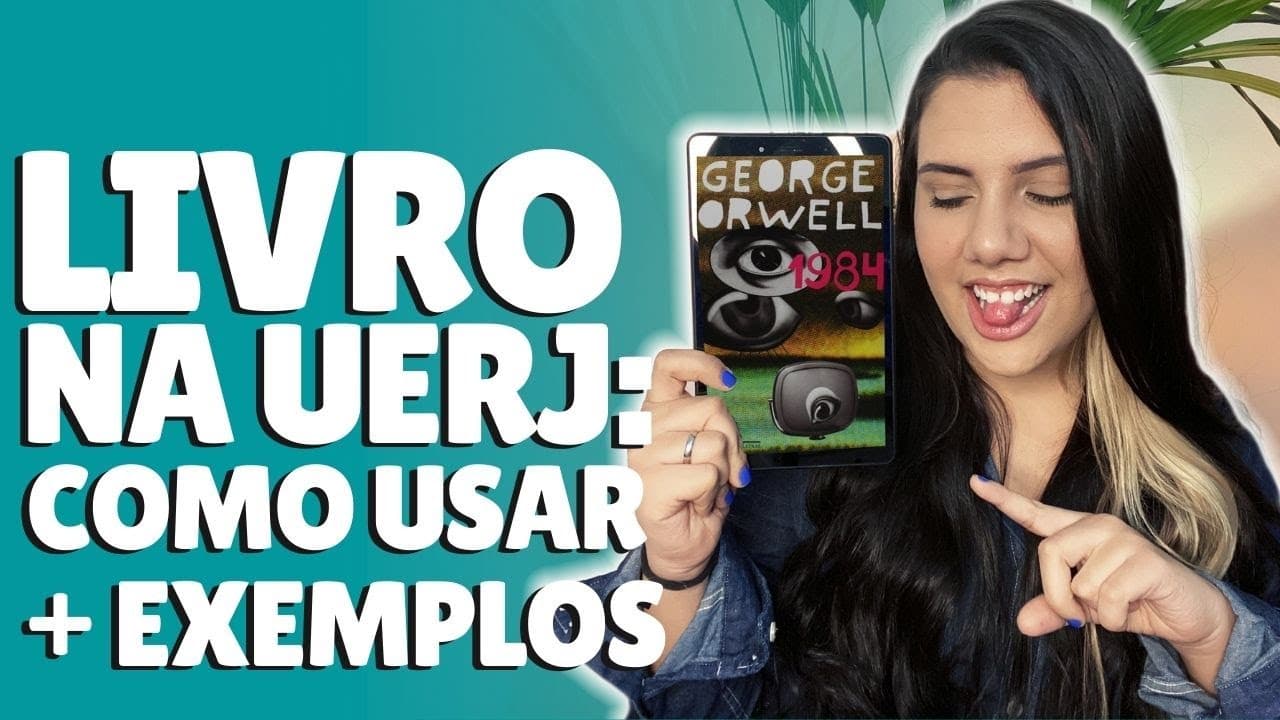 Thumbnail: REDAÇÃO UERJ: COMO FAZER REFERÊNCIAS AO LIVRO? | #1984 #2021