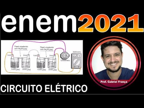 Thumbnail da aula: ENEM2021 - É possível ligar aparelhos elétricos de baixa corrente utilizando materiais comuns