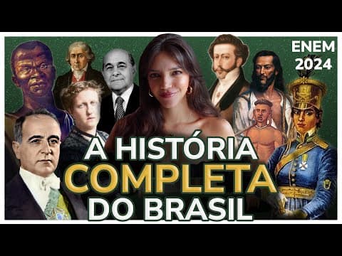 Thumbnail da aula: TODA A HISTÓRIA DO ENEM - REVISÃO (Débora Aladim)