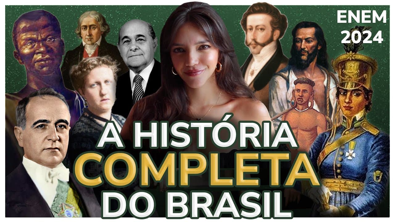 Thumbnail: TODA A HISTÓRIA DO ENEM - REVISÃO (Débora Aladim)