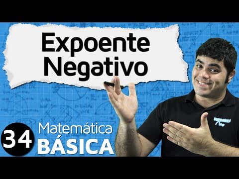 Thumbnail da aula: Potência com Expoente Negativo (com pegadinhas) | MAB #34
