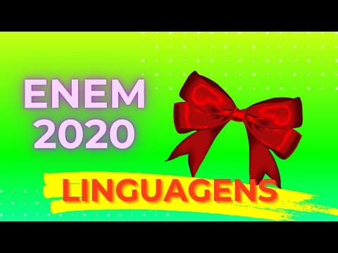 Thumbnail da aula: ENEM 2020 - O laço de fita