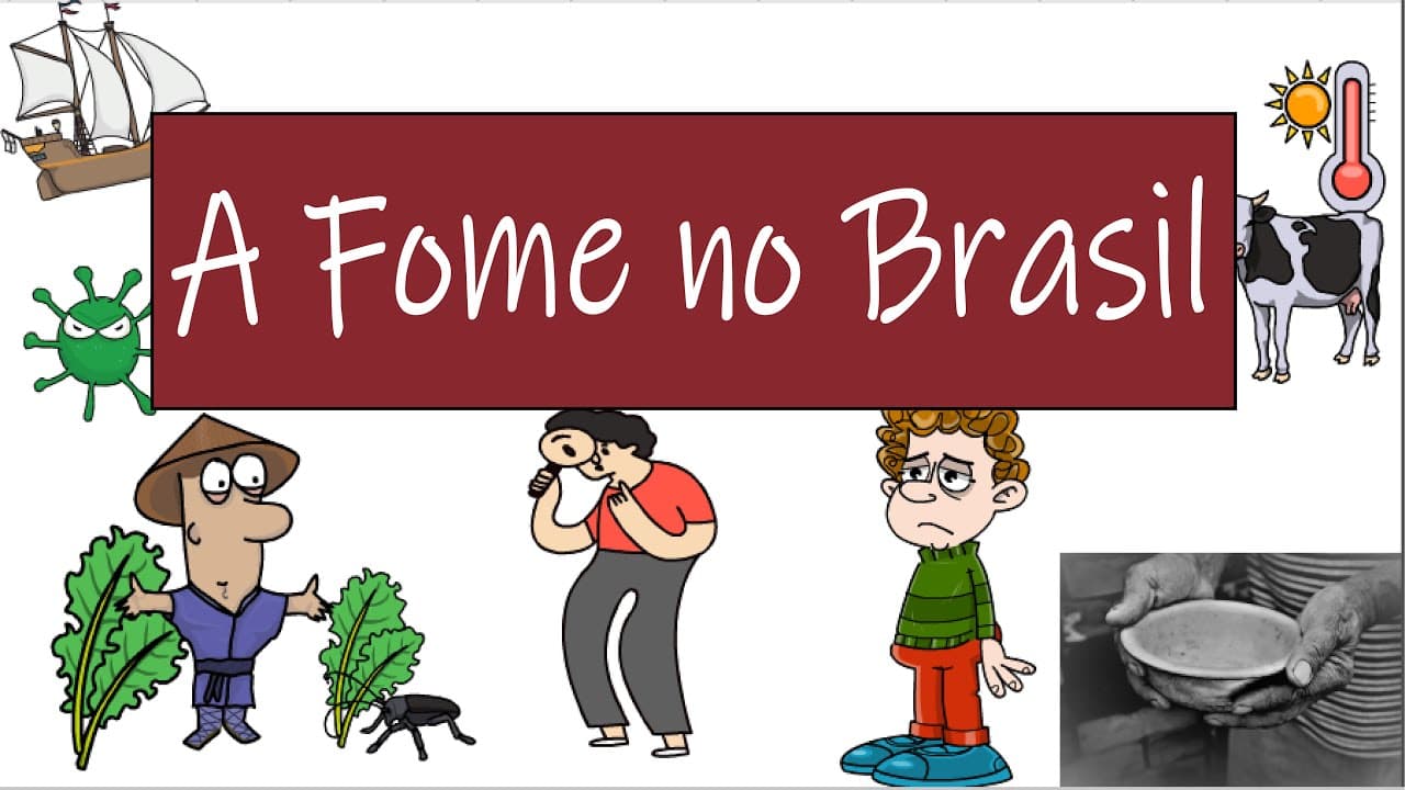 Thumbnail: Atualidades - A fome no Brasil | Desenhando a Solução