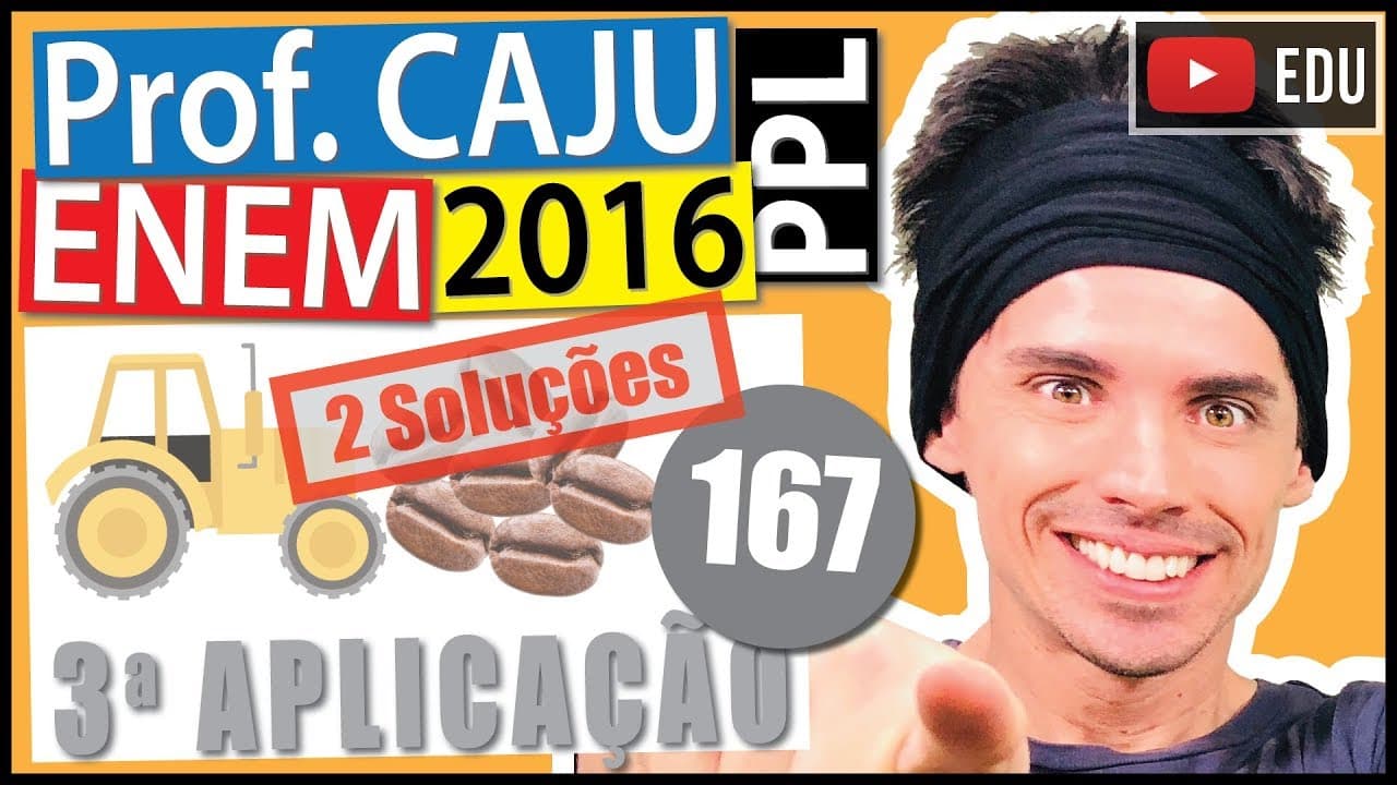 Thumbnail: [ENEM 2016 PPL] 167 📓 VARIÂNCIA Um produtor de café contratou uma empresa de consultoria para