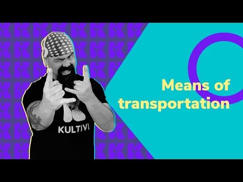 Thumbnail da aula: Inglês 2.0 | Kultivi | Means of transportation | Prof. Rui Ventura
