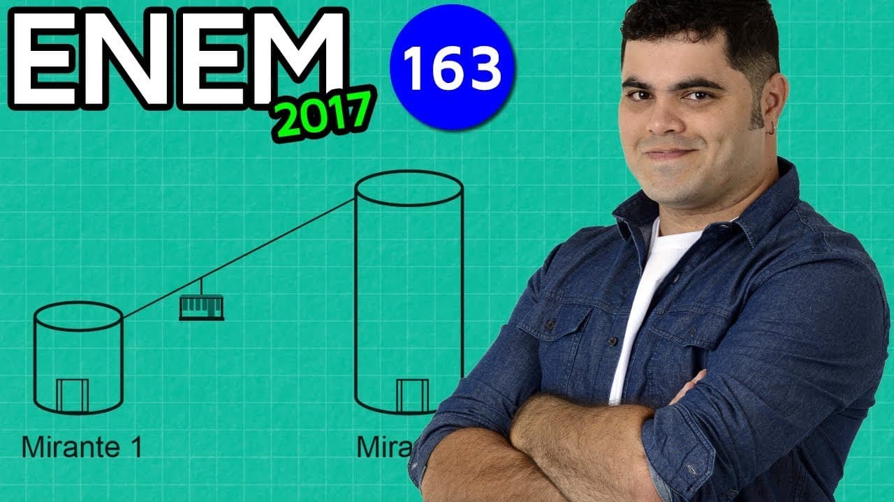 Thumbnail: 🔥 ENEM 2017 Matemática #28 👉 Aritmética Básica e Menor Custo num Ponto Turístico