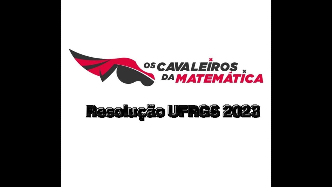 Thumbnail: [AO VIVO] Resolução UFRGS 2023
