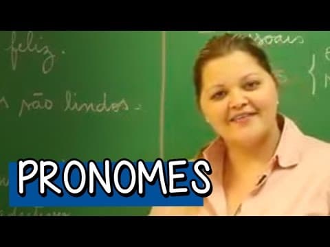 Thumbnail da aula: O que é um Pronome? - Resumo para o ENEM: Português | Descomplica