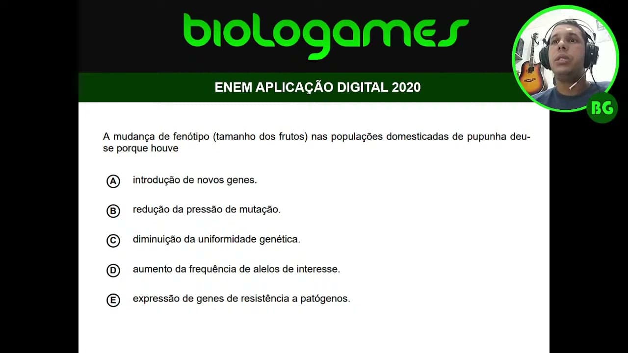 Thumbnail: ENEM DIGITAL 2020 - PROVA AZUL - Questão 100