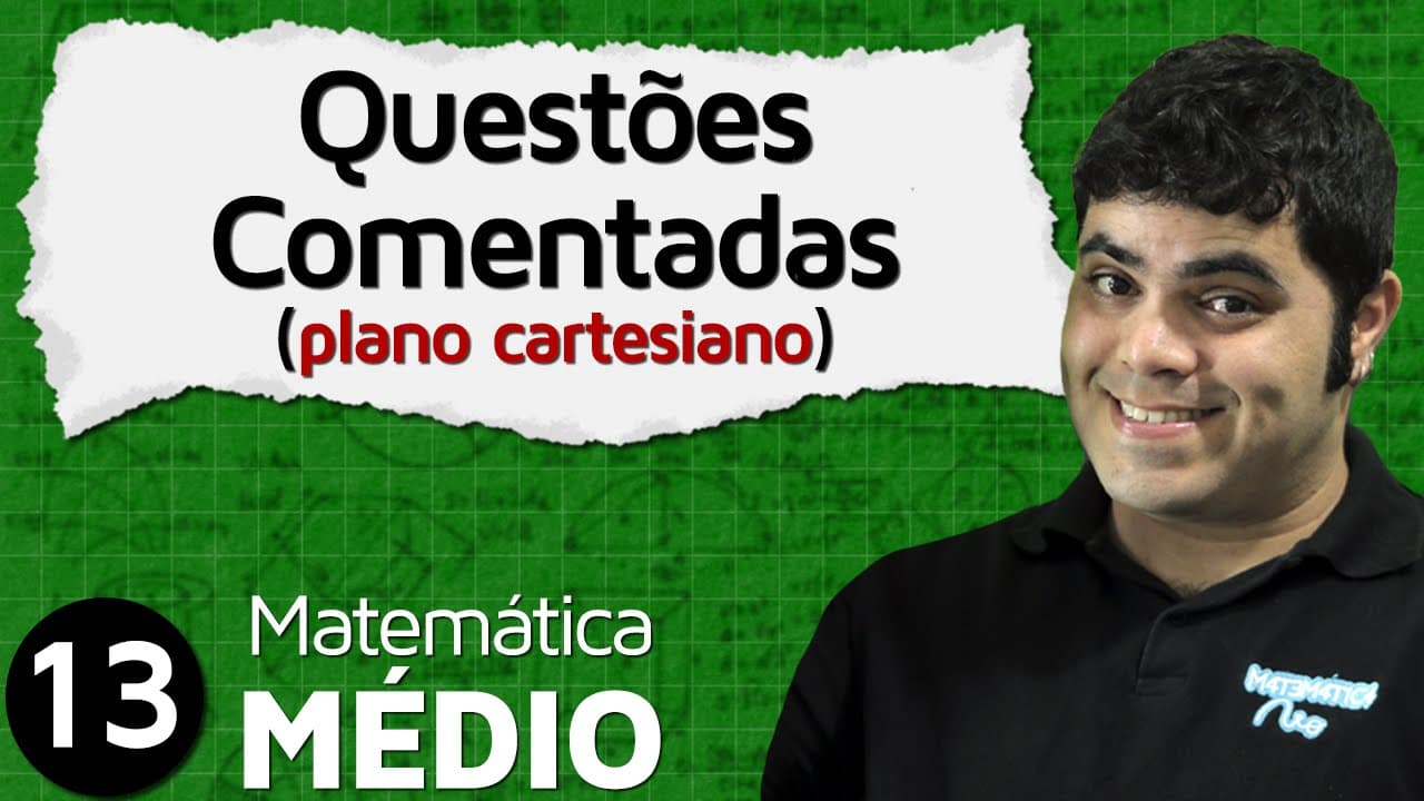 Thumbnail: Plano Cartesiano - Questões Comentadas | MEM #13
