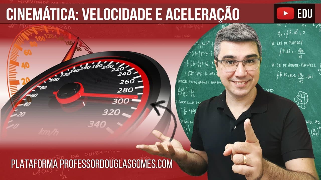 Thumbnail: Você sabe a diferença entre aceleração e velocidade?