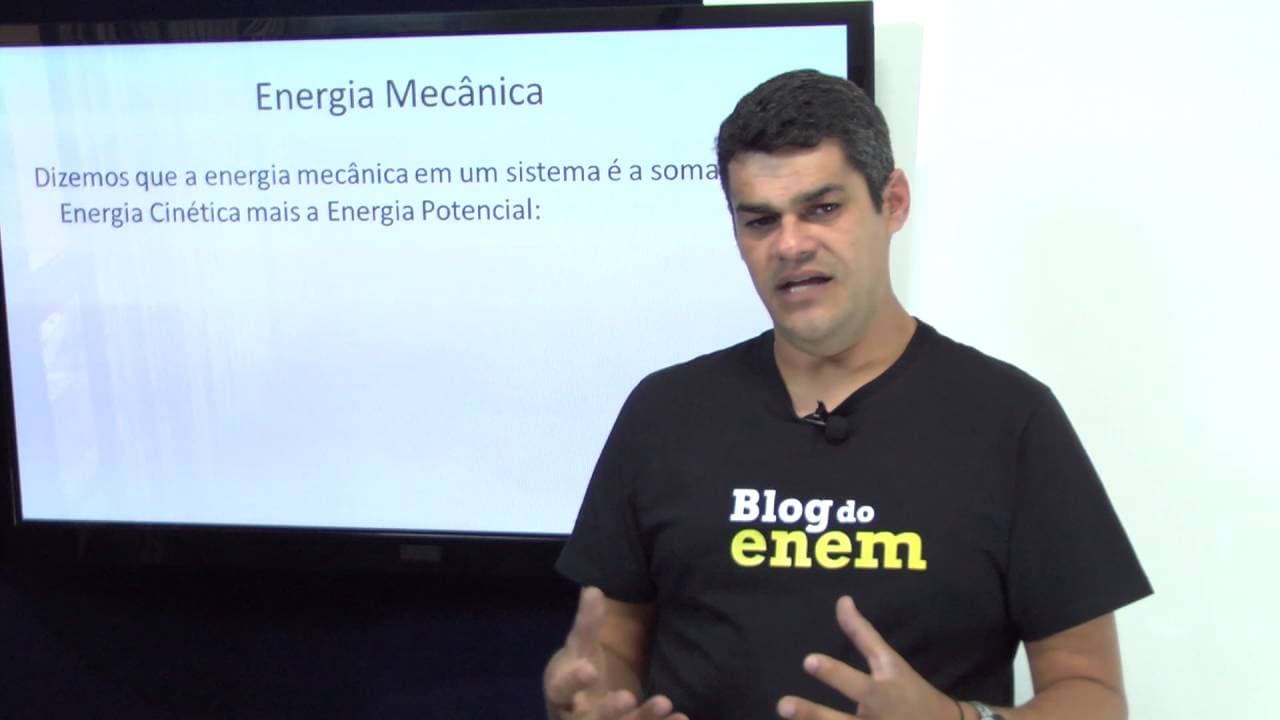 Thumbnail: CONSERVAÇÃO DA ENERGIA | FÍSICA | Prof. Walter