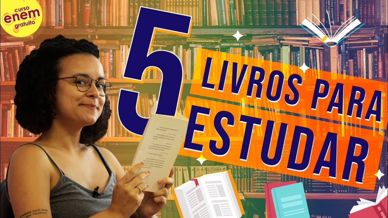 5 LIVROS PARA ESTUDAR PARA O ENEM — Aula de História | Akira Enem