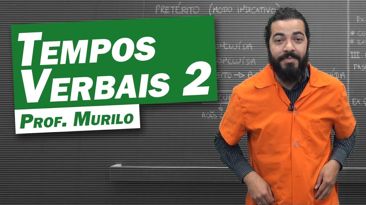 Thumbnail: Gramática - Tempos Verbais (parte 2)