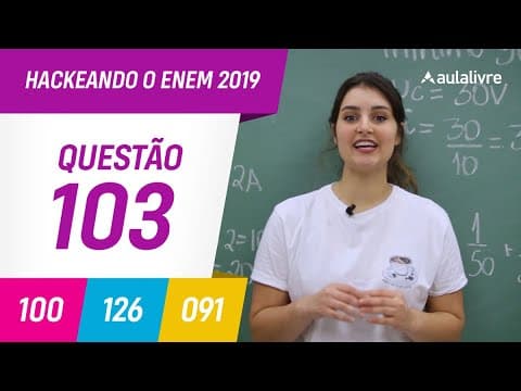 Thumbnail da aula: Enem 2019 | Física: Circuito Elétrico  | Questão 103 (cinza)