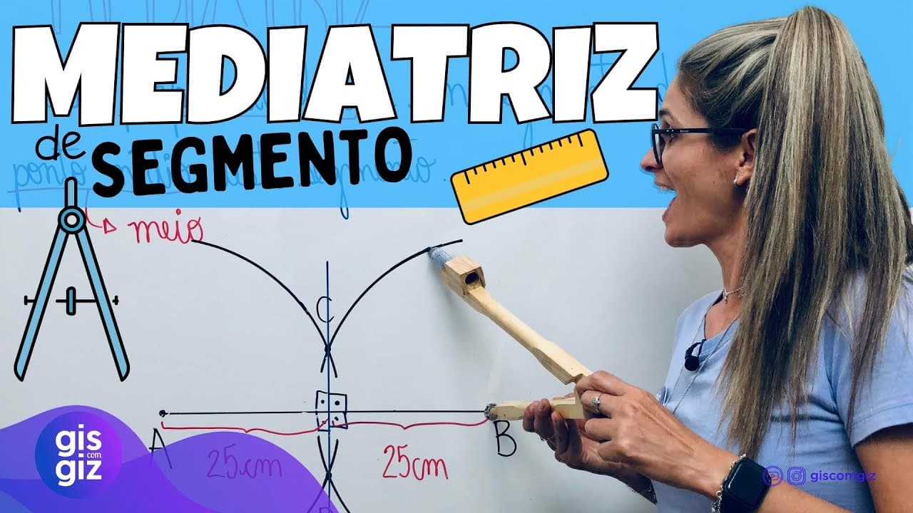 Thumbnail: MEDIATRIZ DE UM SEGMENTO? \Prof. Gis/