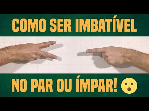 Thumbnail da aula: Par ou ímpar? Como maximizar sua chance de ganhar! [Horizontal]