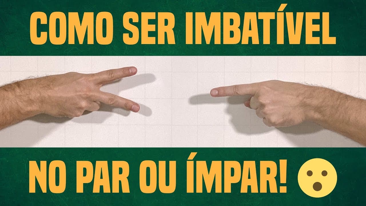 Thumbnail: Par ou ímpar? Como maximizar sua chance de ganhar! [Horizontal]
