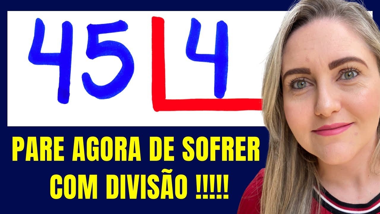 Thumbnail: 🤯APRENDA DIVISÃO AGORA E NÃO ERRE MAIS!!!