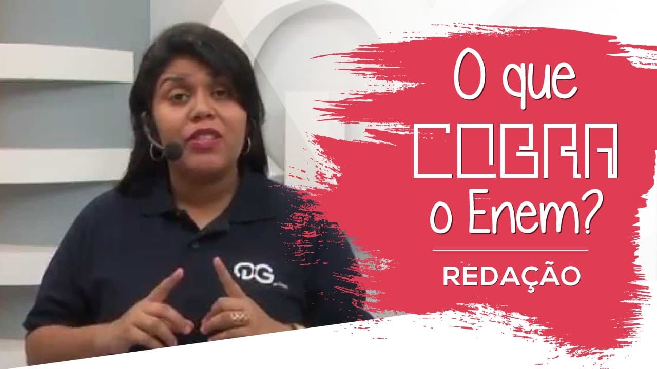 Thumbnail: Redação - O que Enem cobra?