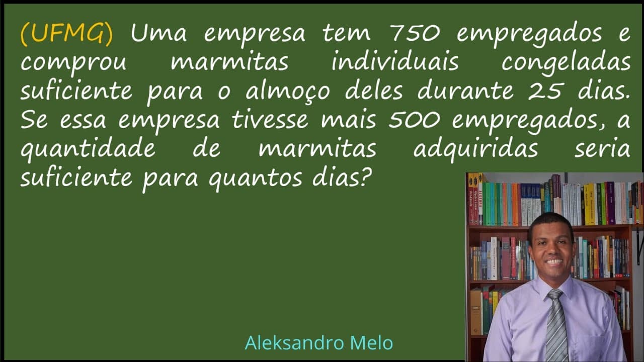 Thumbnail: UFMG - Exercício de Matemática