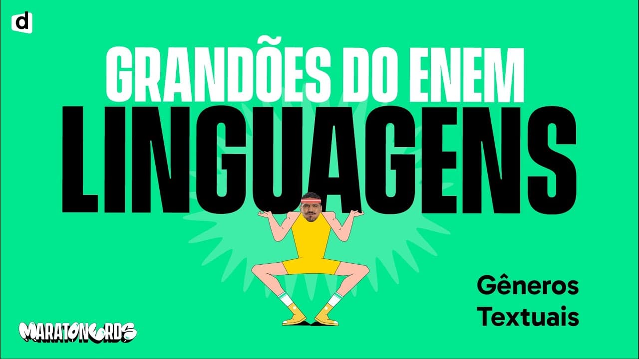 Thumbnail: Gêneros Textuais | Linguagens | TOP CONTEÚDO ENEM 2023