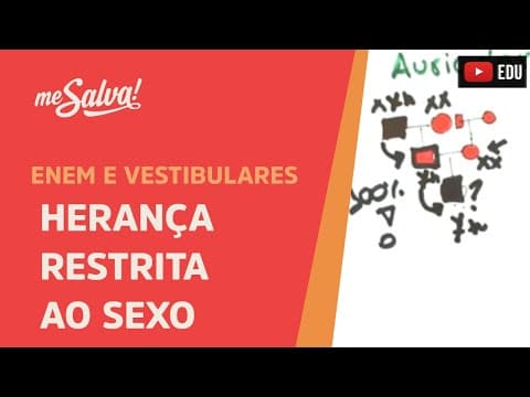 Thumbnail da aula: Me Salva! GEN22 - Genética - Herança restrita ao sexo