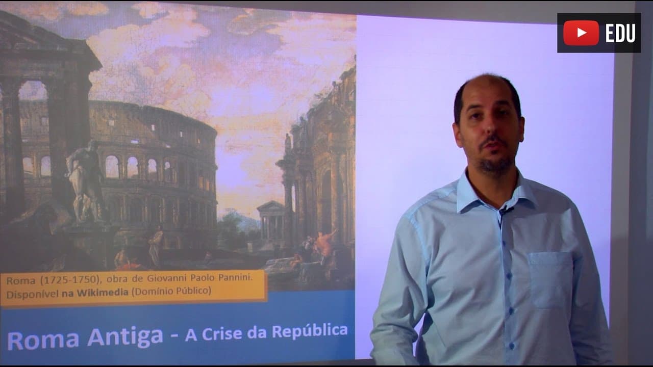 Thumbnail: Videoaulas Poliedro | Enem | Roma Antiga