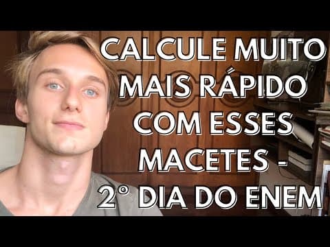Thumbnail da aula: Macetes de CÁLCULO para o 2º DIA DO ENEM (MATEMÁTICA)