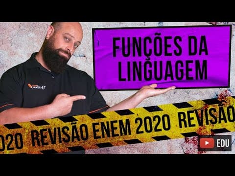 Thumbnail da aula: Funções da Linguagem – Revisão Enem com Prof. Noslen