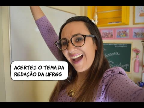 Thumbnail da aula: ANÁLISE DA REDAÇÃO DA UFRGS 2020