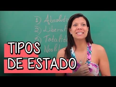 Thumbnail da aula: Tipos de Estado - Filosofia e Sociologia | Descomplica
