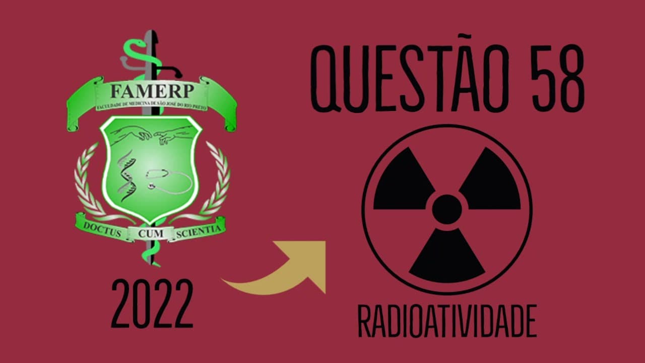 Thumbnail: FAMERP 2022 | PRIMEIRO DIA | QUESTÃO 58