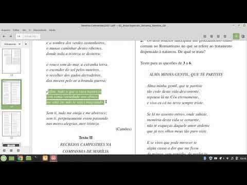 Thumbnail da aula: [Uerj 2021] Resolução de exercícios, Luis de Camões, Sonetos Prova Específica