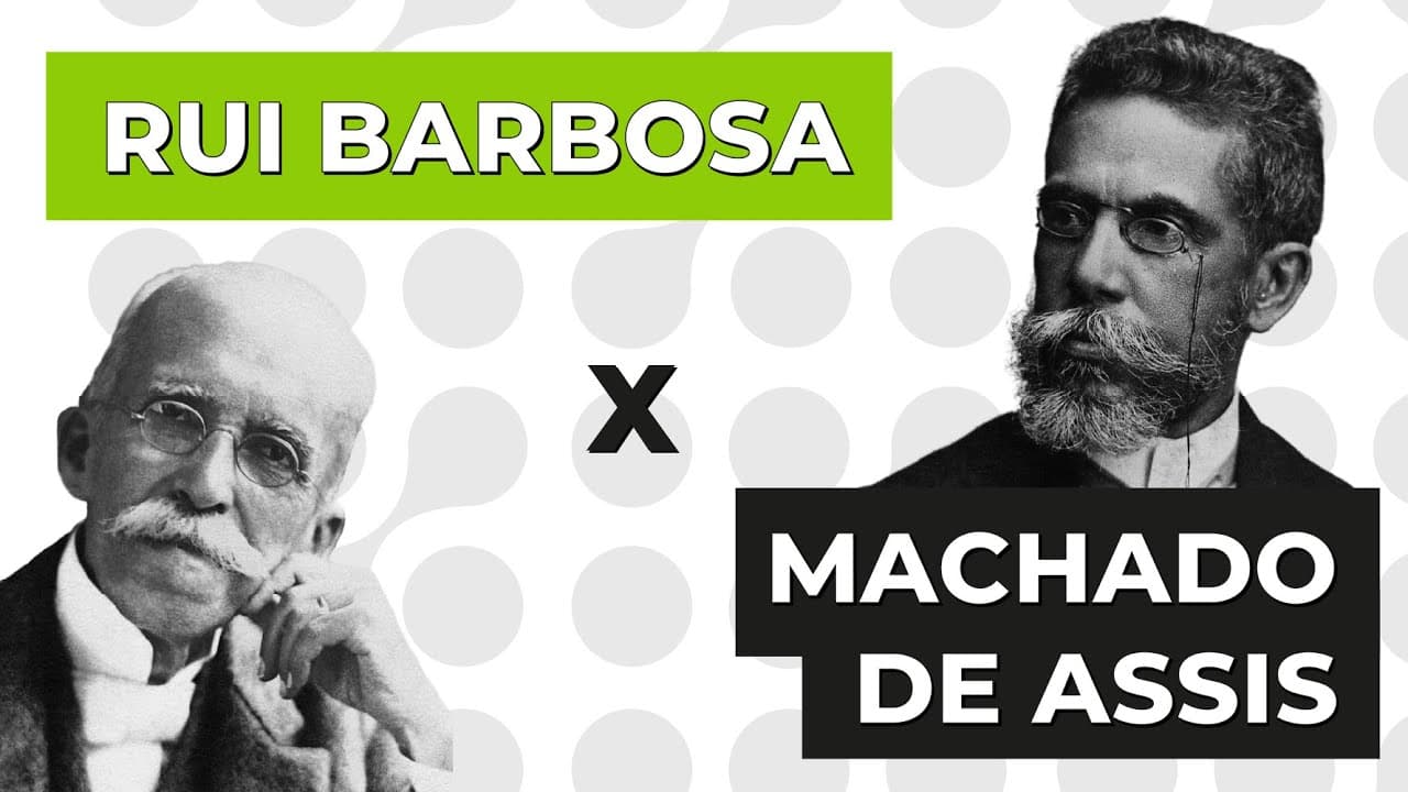 Thumbnail: RUI BARBOSA X MACHADO DE ASSIS | Literatura para o Enem | Camila Brambilla