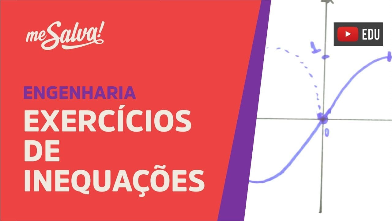 Thumbnail: Me Salva! PRC28 - Exercícios: Inequações