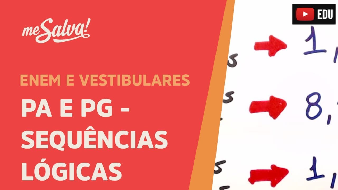 Thumbnail: PA e PG | ENEM e Vestibulares | Me Salva!