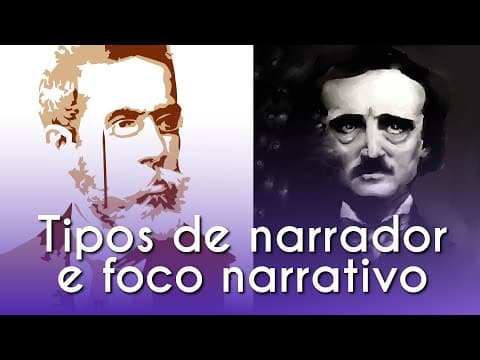 Thumbnail da aula: Tipos de narrador e foco narrativo - Brasil Escola