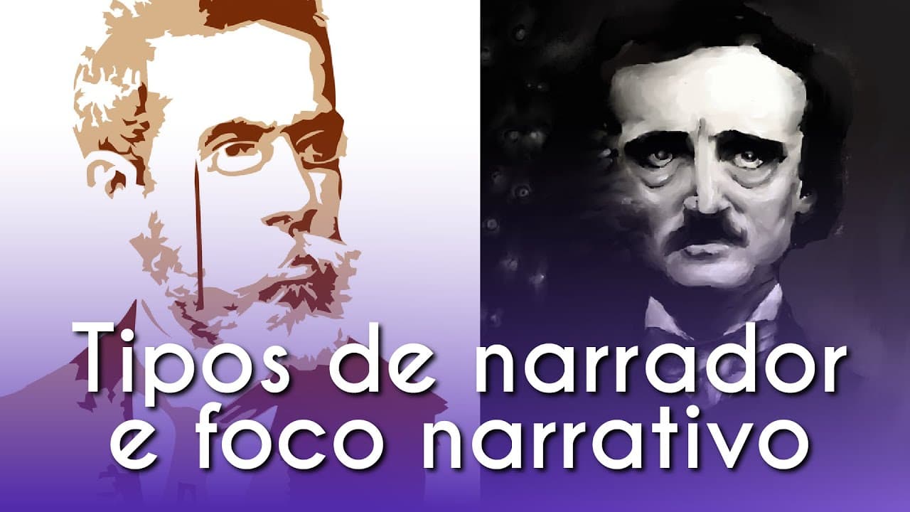 Thumbnail: Tipos de narrador e foco narrativo - Brasil Escola