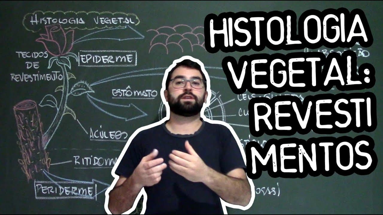 Thumbnail: Histologia Vegetal: Tecidos de Revestimento - Aula 12 - Módulo V: Botânica (Prof. Guilherme)