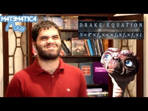 Thumbnail da aula: Equação de Drake ou Chance de Comunicação com Outras Civilizações | Matemática Rio