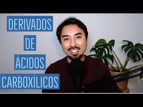 Thumbnail da aula: Sais de Ácidos Carboxílicos, Anidridos e Haletos de Acila | Aula 19